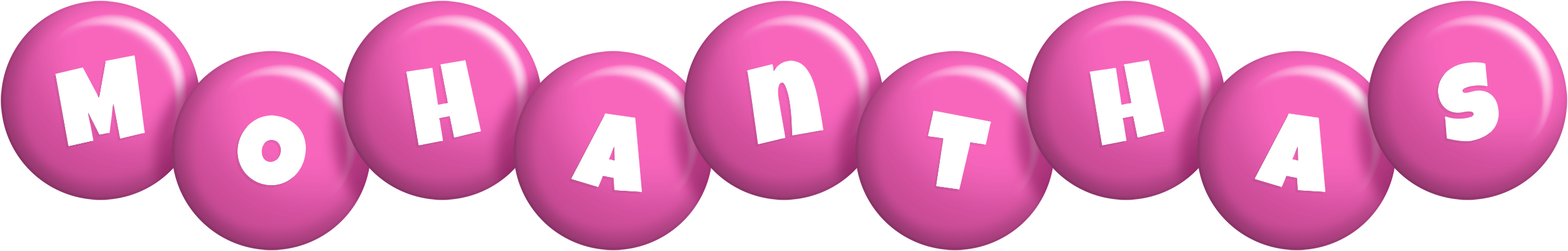 Mohanthas candy-pink logo