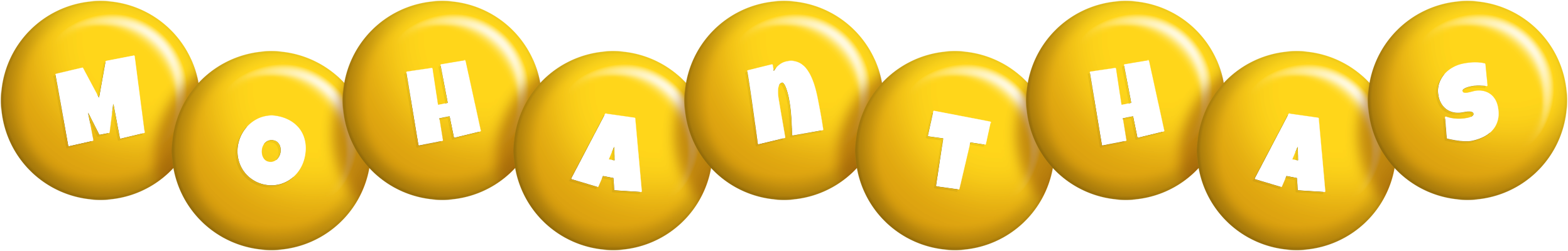 Mohanthas candy-yellow logo