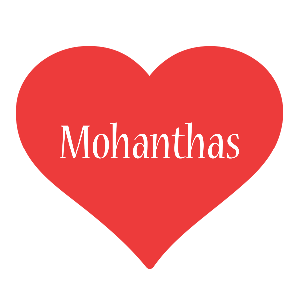 Mohanthas love logo