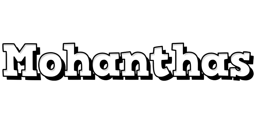 Mohanthas snowing logo