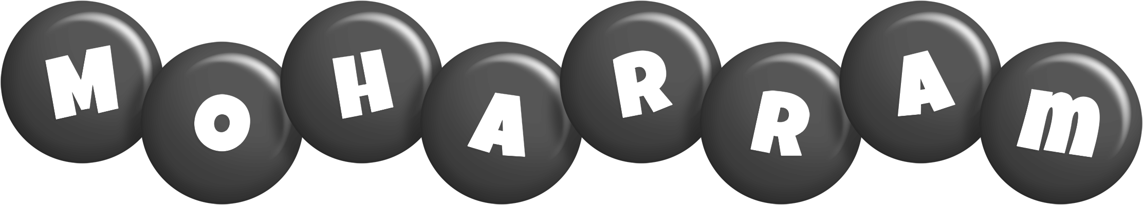 Moharram candy-black logo