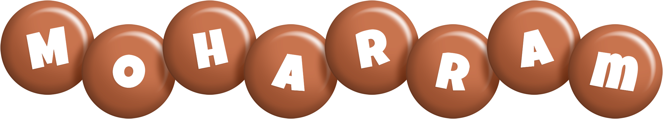 Moharram candy-brown logo