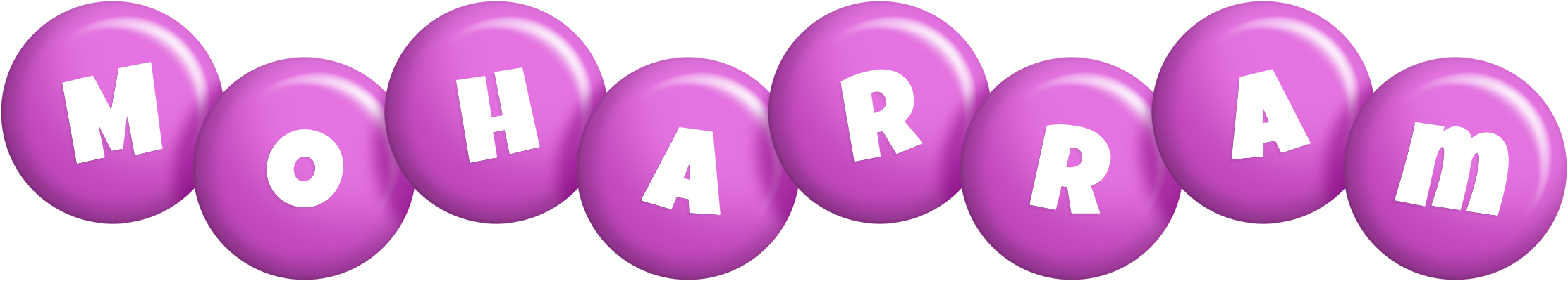 Moharram candy-purple logo