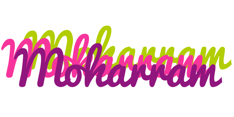 Moharram flowers logo