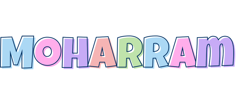 Moharram pastel logo