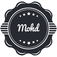 Mohd badge logo