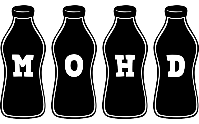 Mohd bottle logo