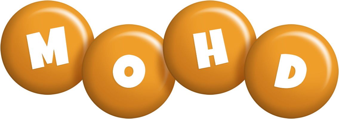 Mohd candy-orange logo