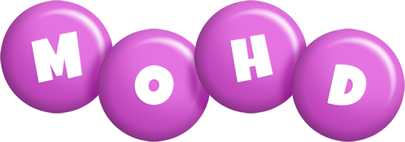 Mohd candy-purple logo