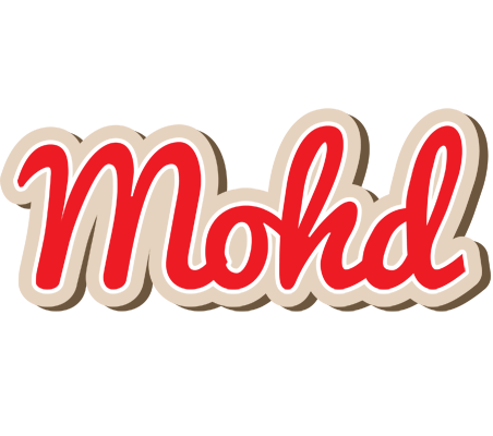 Mohd chocolate logo