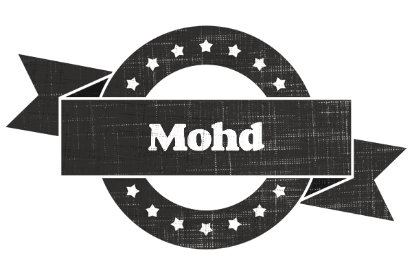 Mohd grunge logo