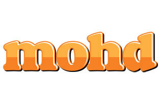 Mohd orange logo