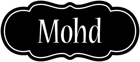 Mohd welcome logo