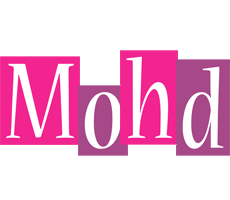 Mohd whine logo