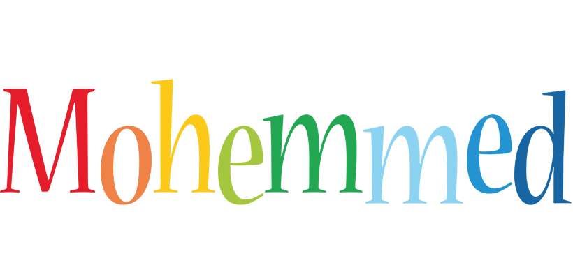 Mohemmed birthday logo