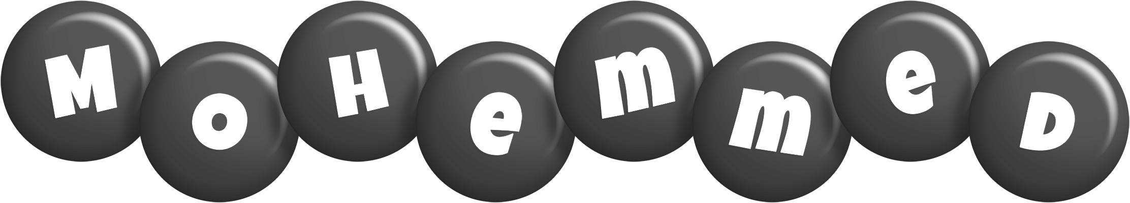 Mohemmed candy-black logo