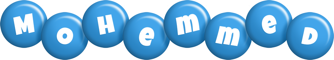 Mohemmed candy-blue logo