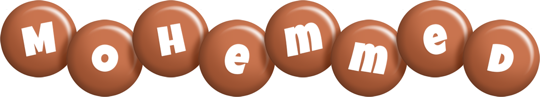 Mohemmed candy-brown logo