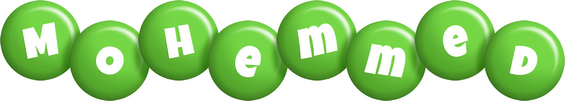 Mohemmed candy-green logo