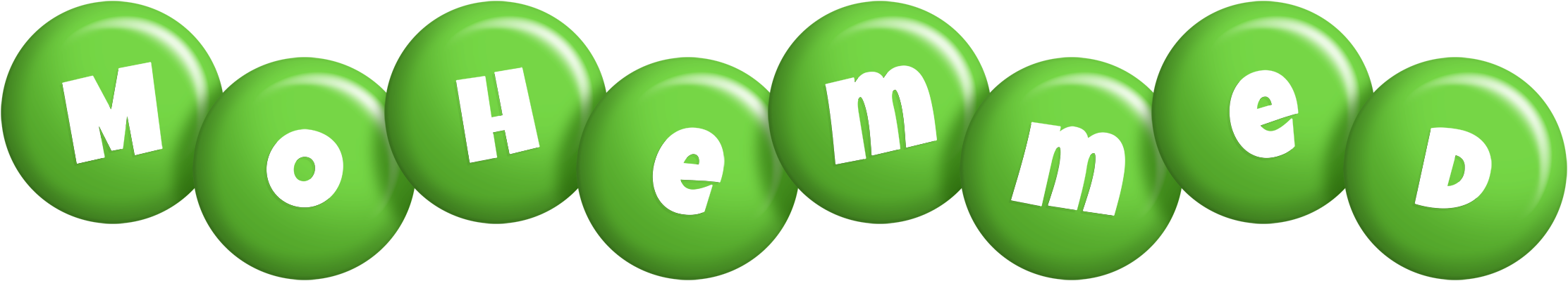 Mohemmed candy-green logo