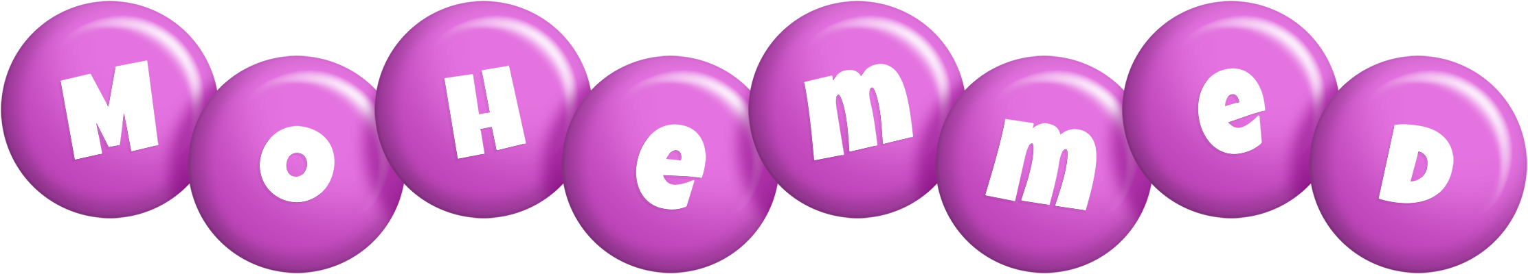 Mohemmed candy-purple logo