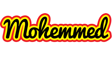 Mohemmed flaming logo