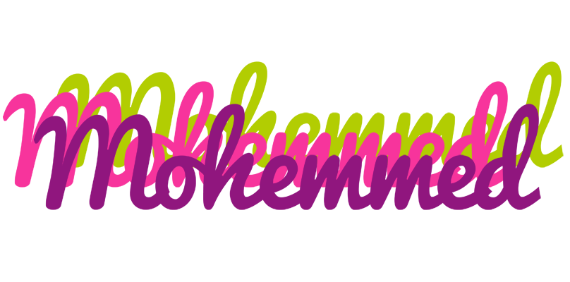 Mohemmed flowers logo
