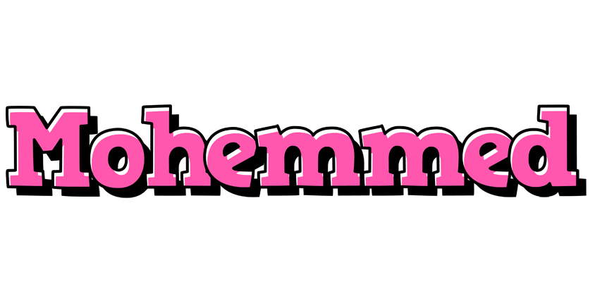 Mohemmed girlish logo