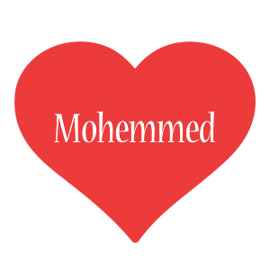 Mohemmed love logo