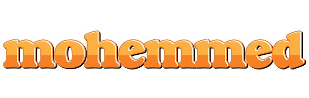 Mohemmed orange logo