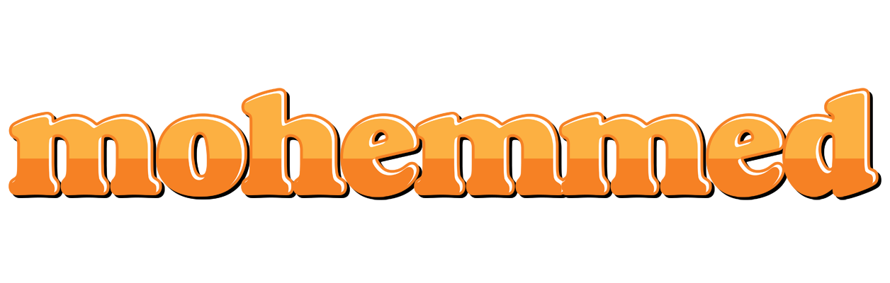 Mohemmed orange logo