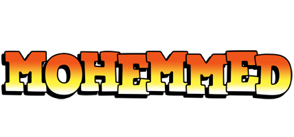 Mohemmed sunset logo