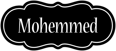 Mohemmed welcome logo