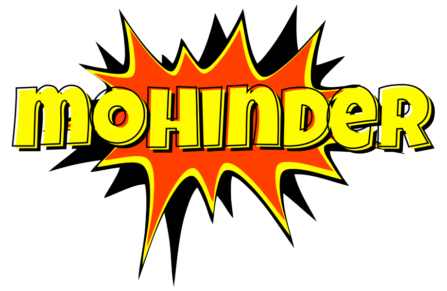 Mohinder bazinga logo
