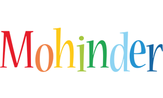 Mohinder birthday logo