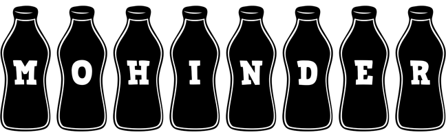 Mohinder bottle logo