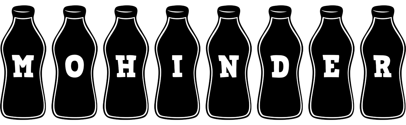 Mohinder bottle logo