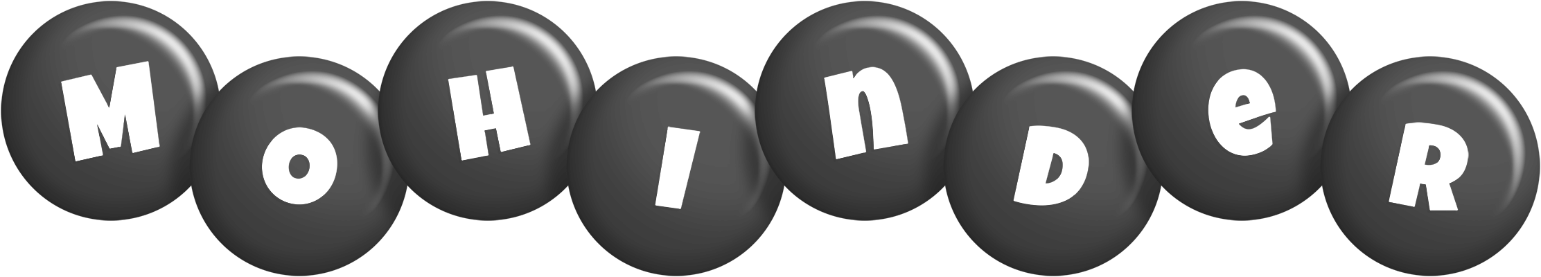 Mohinder candy-black logo