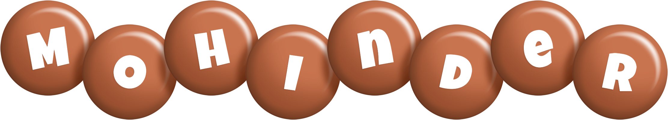 Mohinder candy-brown logo
