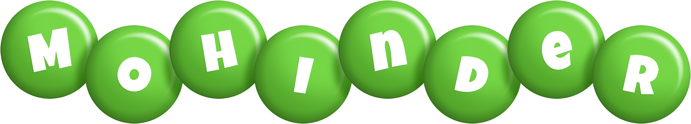 Mohinder candy-green logo