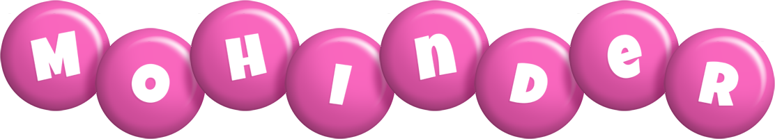 Mohinder candy-pink logo