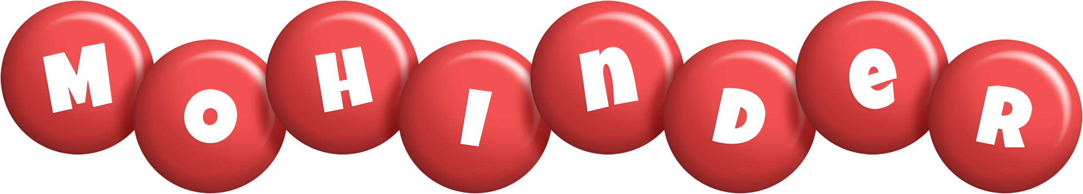 Mohinder candy-red logo