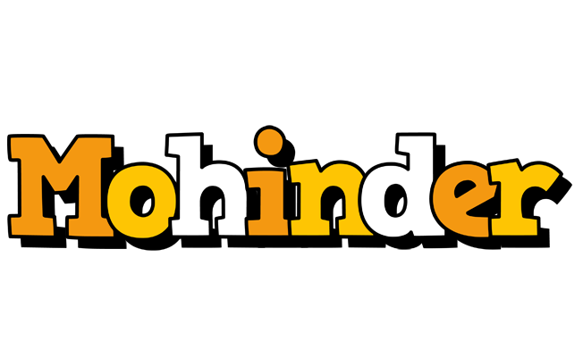 Mohinder cartoon logo