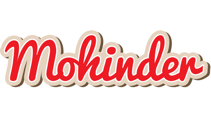 Mohinder chocolate logo