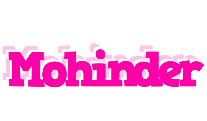 Mohinder dancing logo