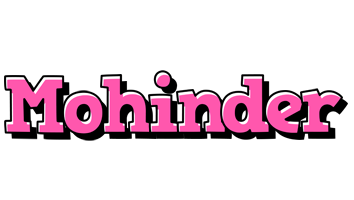 Mohinder girlish logo