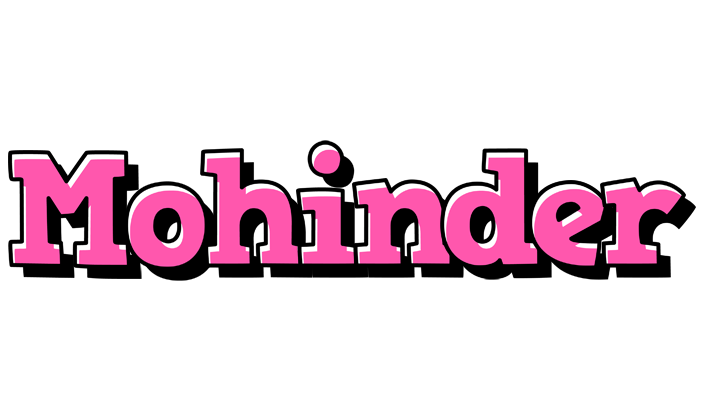 Mohinder girlish logo
