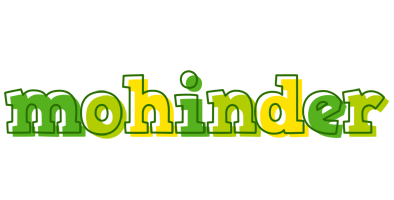 Mohinder juice logo