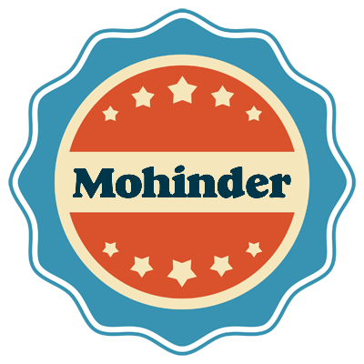 Mohinder labels logo