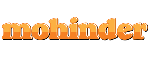 Mohinder orange logo